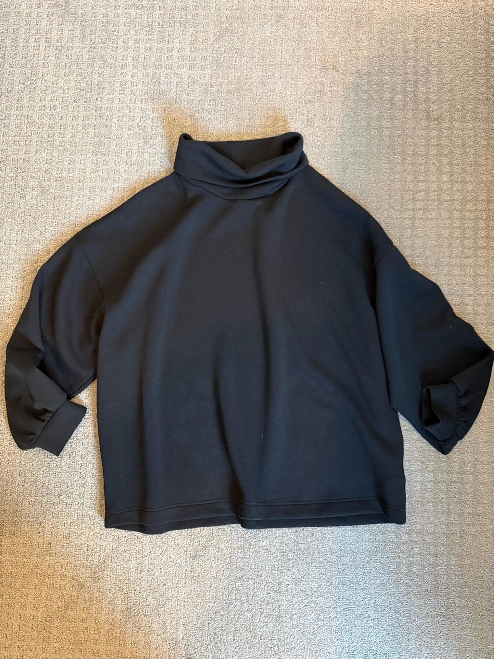 Old Navy Black Relaxed Turtleneck Sweater